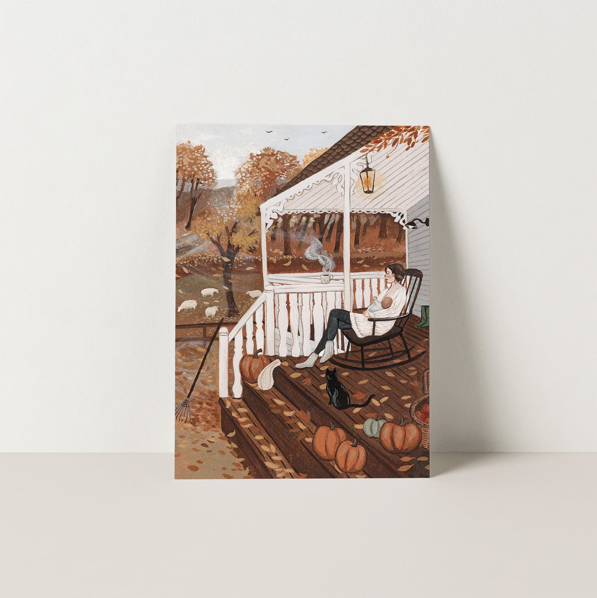 AUTUMN'S BREATH postcard