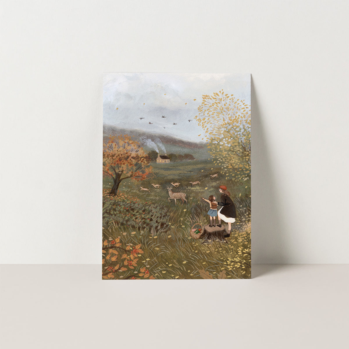 FALLOW postcard