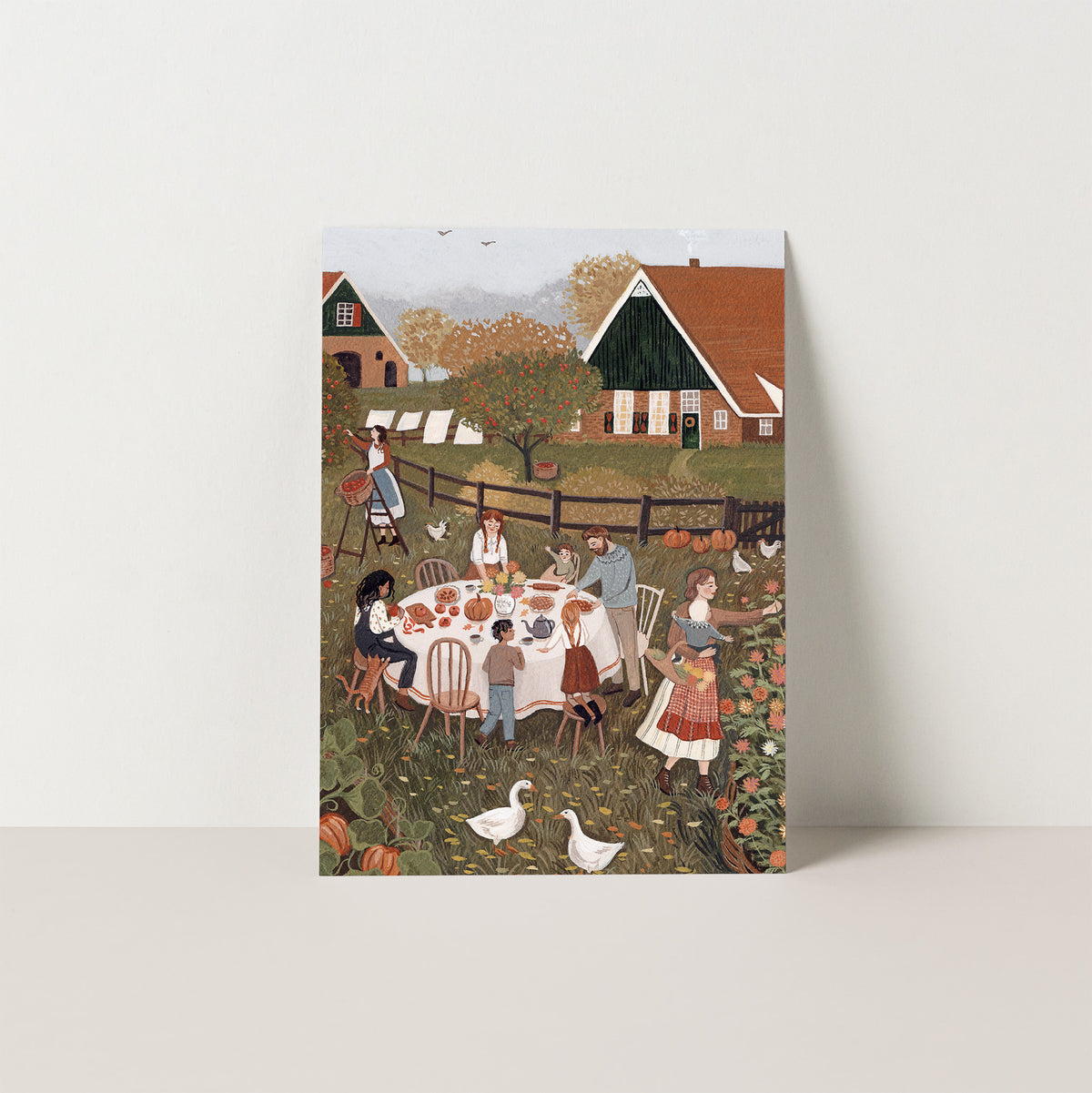 HARVEST SEASON postcard