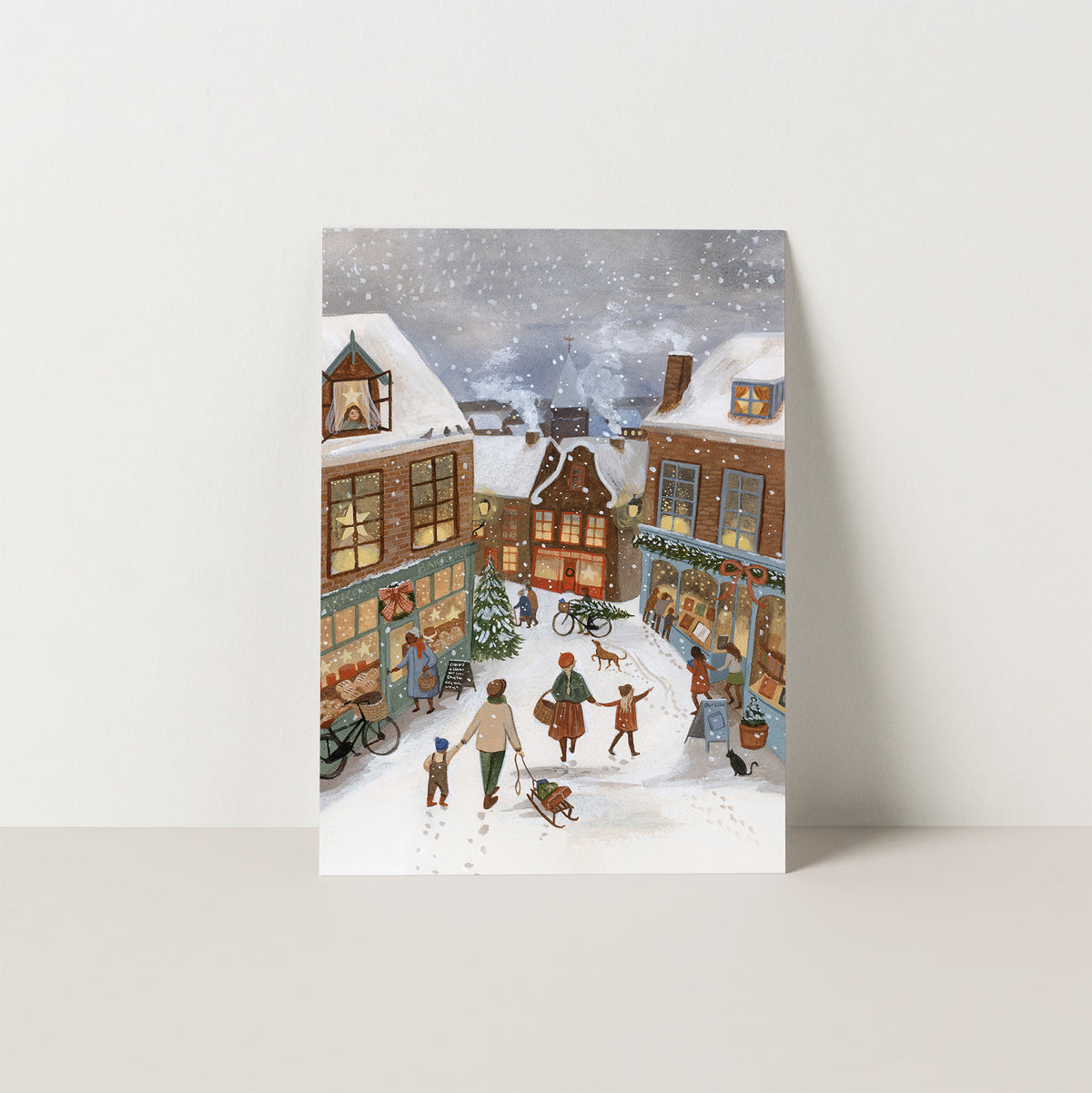 MERRY LANE postcard