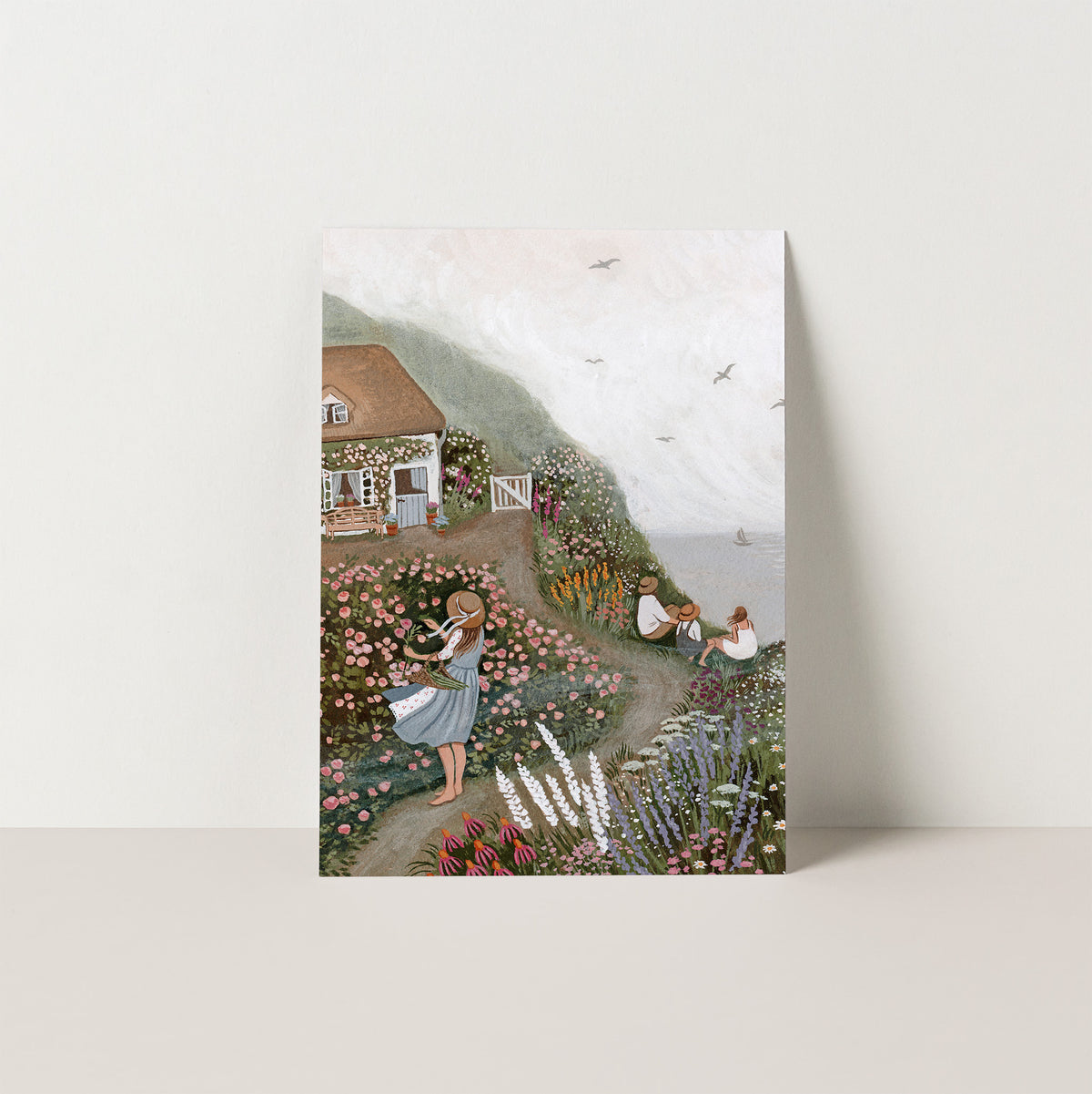 ROSE COTTAGE postcard