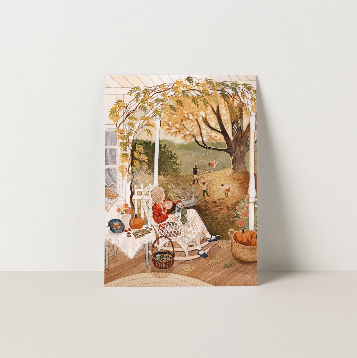 PUMPKIN SPICE postcard