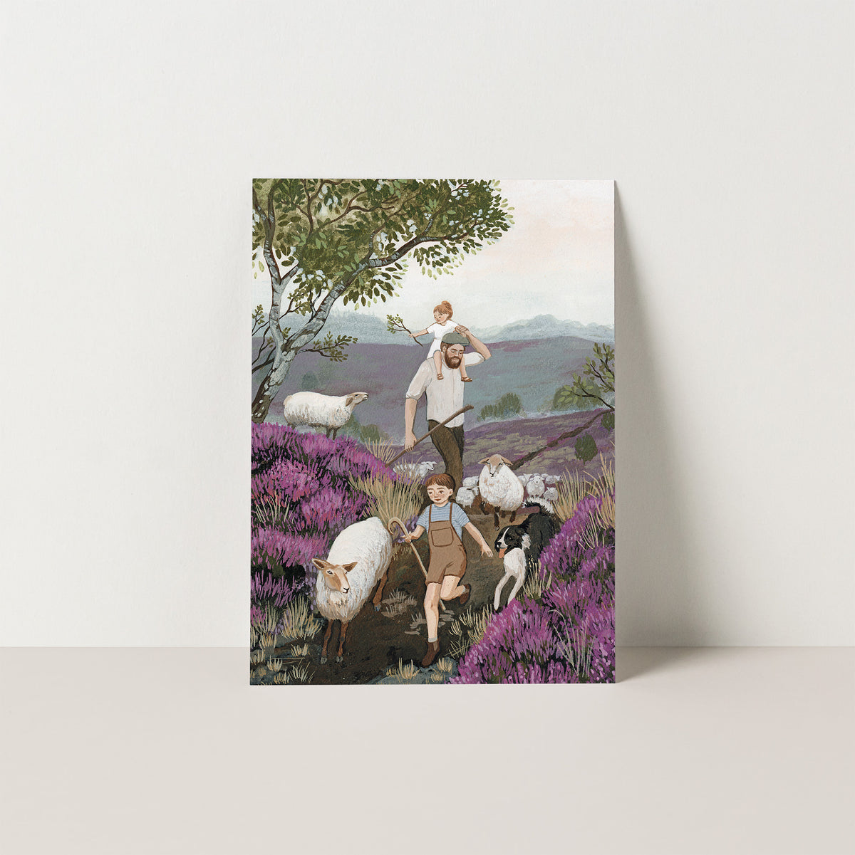 AUGUST postcard