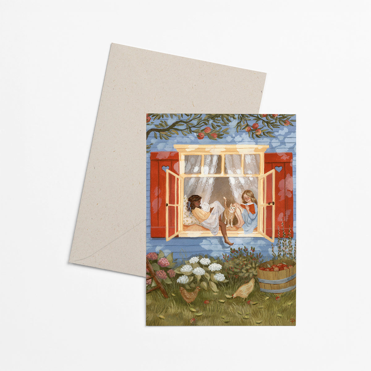 BOOK CLUB greeting card