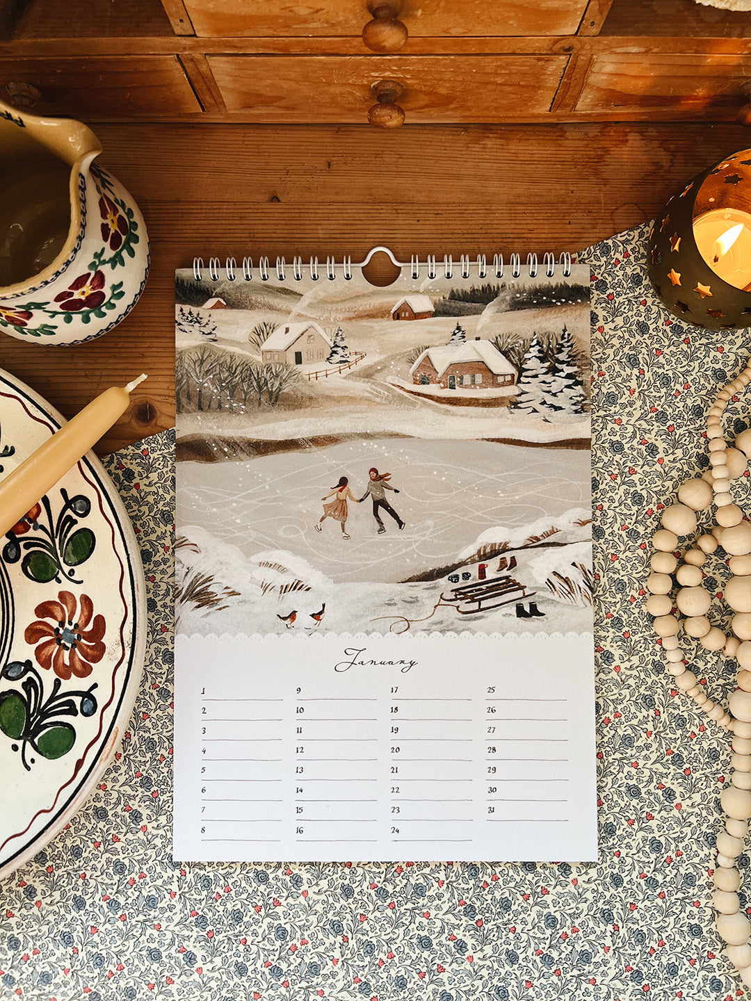 HOME AND HEARTH birthday calendar