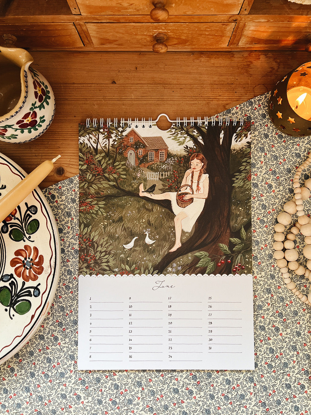HOME AND HEARTH birthday calendar