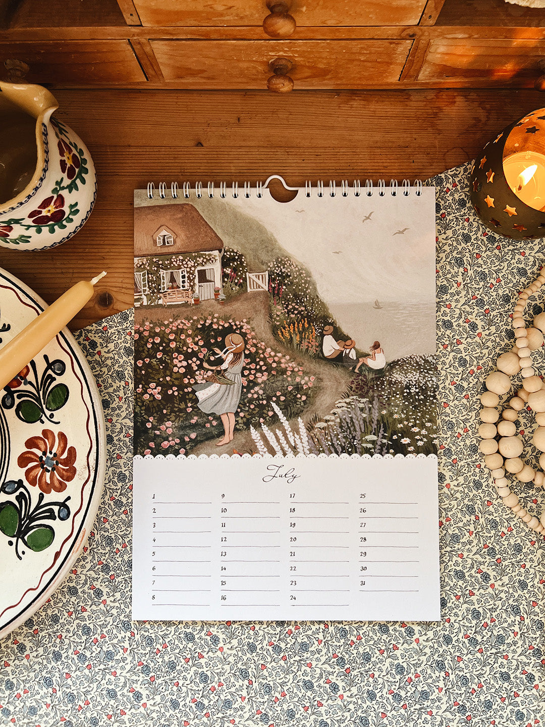 HOME AND HEARTH birthday calendar