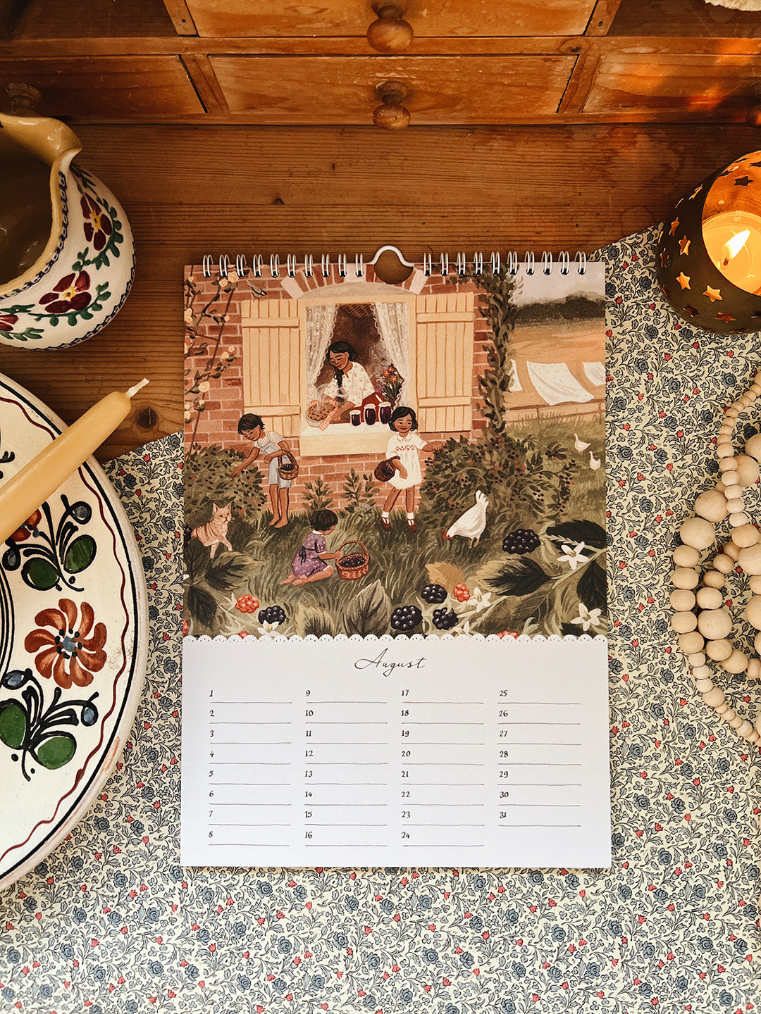 HOME AND HEARTH birthday calendar