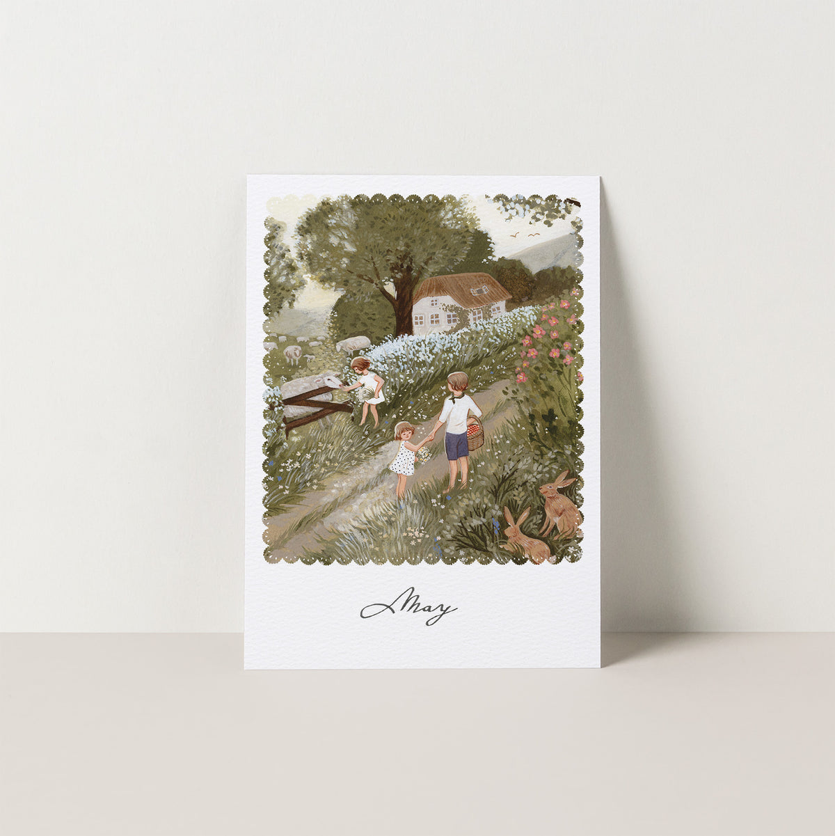 MAY seasonal postcard from MOMENTS WE KEEP