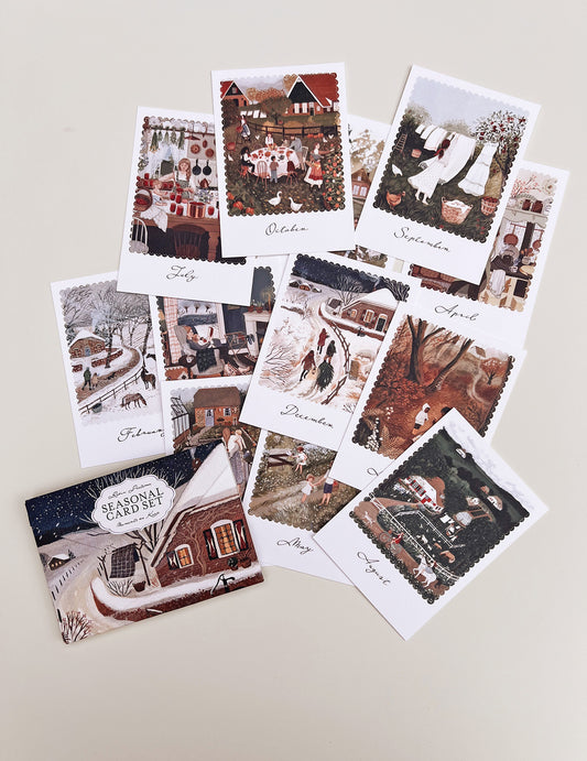 MOMENTS WE KEEP seasonal card set