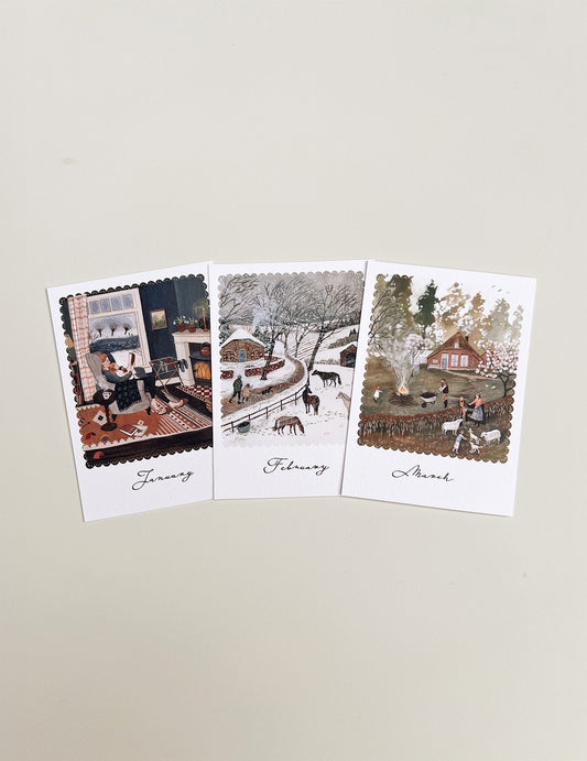 MOMENTS WE KEEP seasonal card set