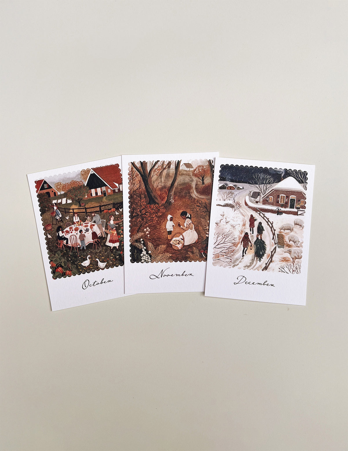 MOMENTS WE KEEP seasonal card set
