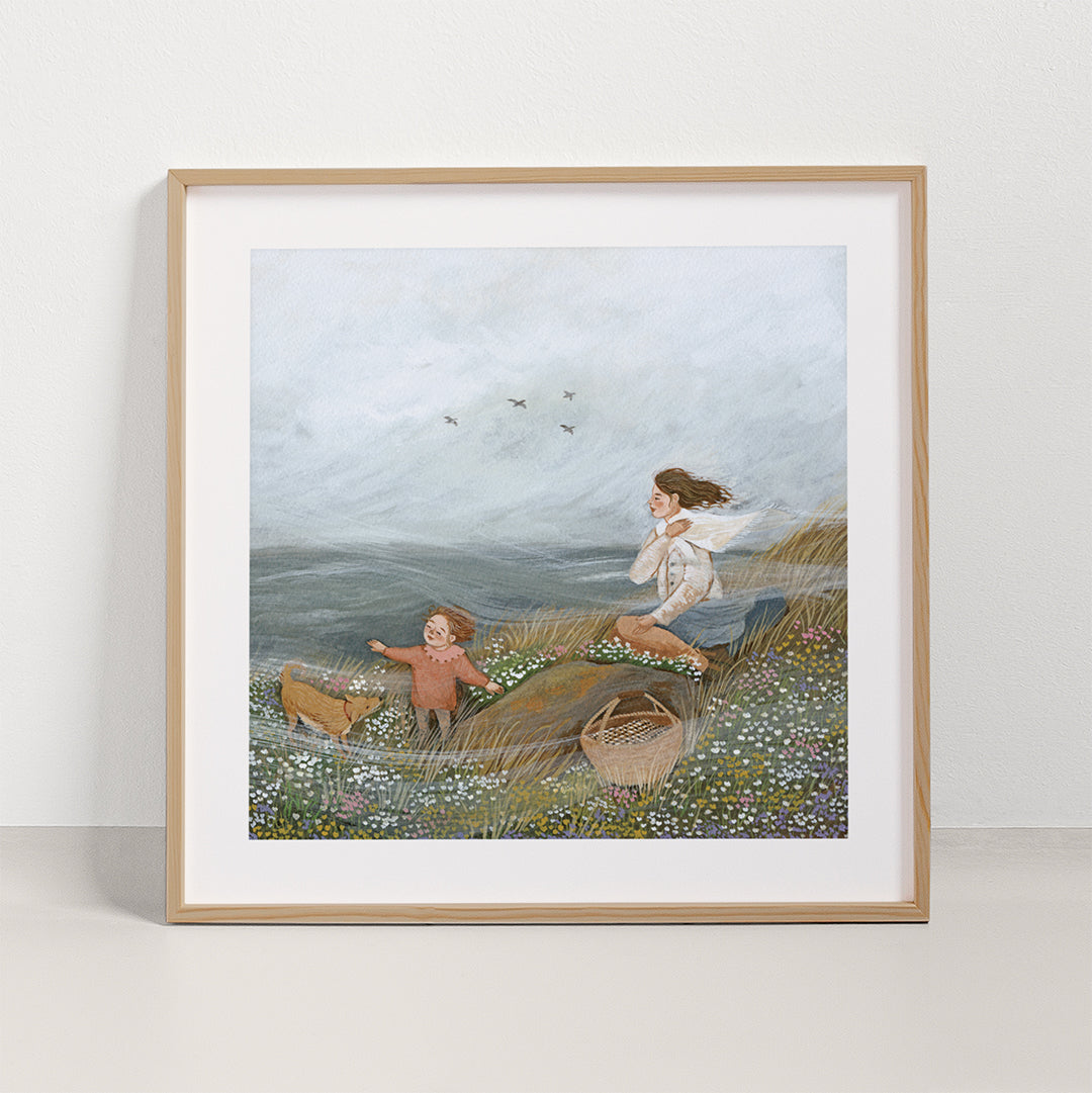 STORM AT SEA Print