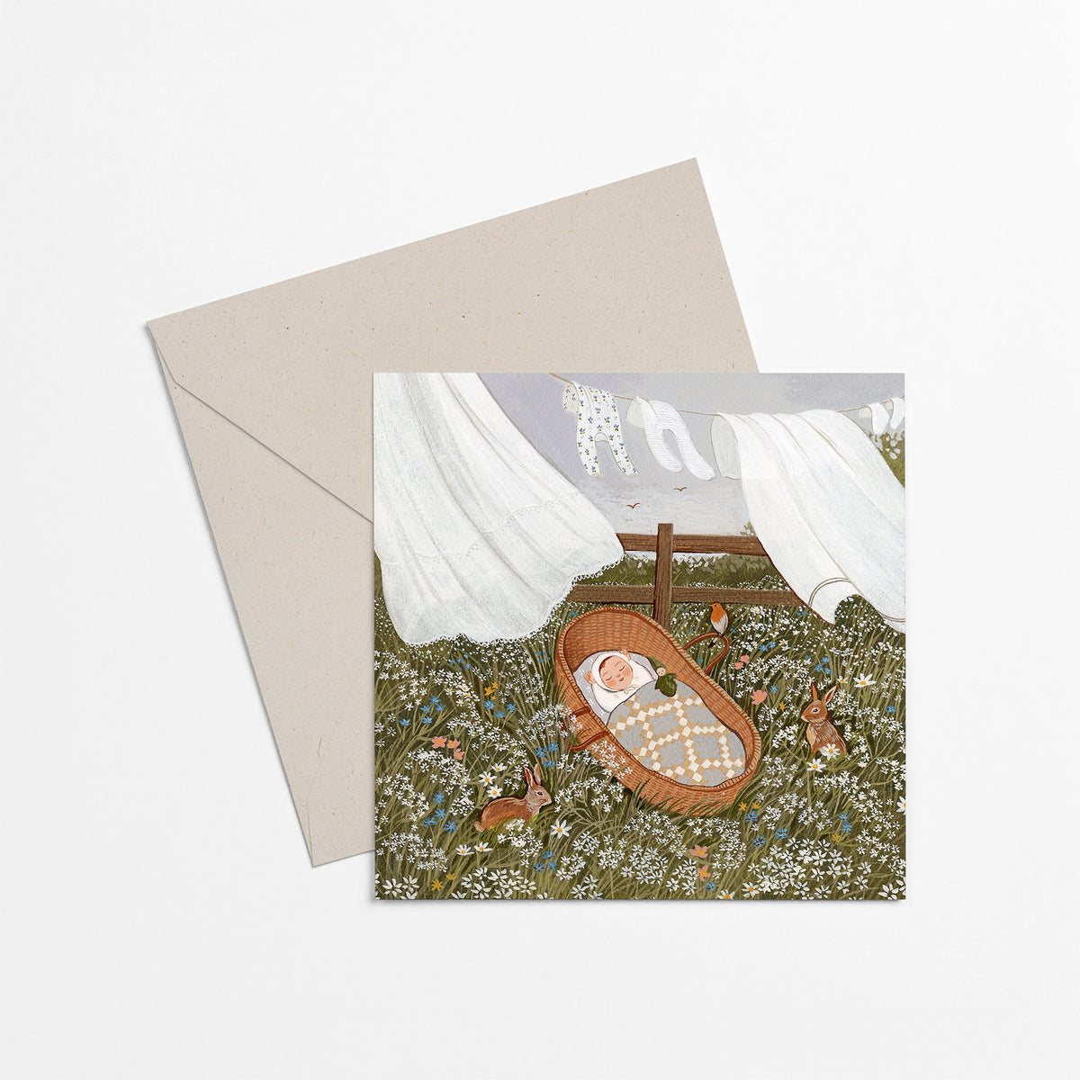 SUMMER SLUMBER greeting card