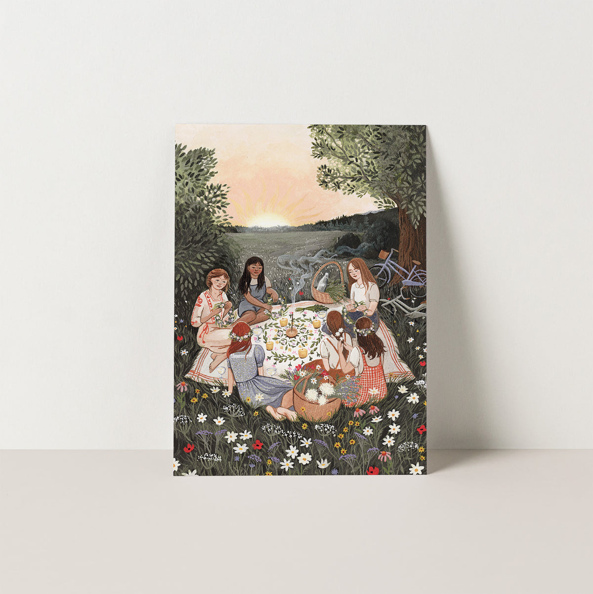 SUMMER SOLSTICE postcard